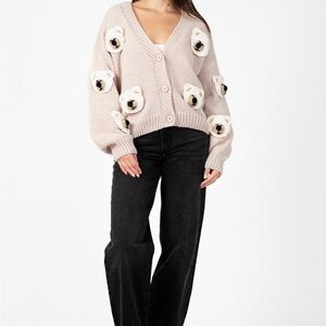 Debut Loveable Teddy Bear Cardigan